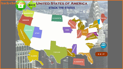 United States Map Quiz Game - Study Practice Quiz. screenshot
