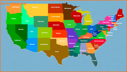 United States States Puzzle screenshot
