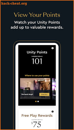 Unity by Hard Rock App screenshot