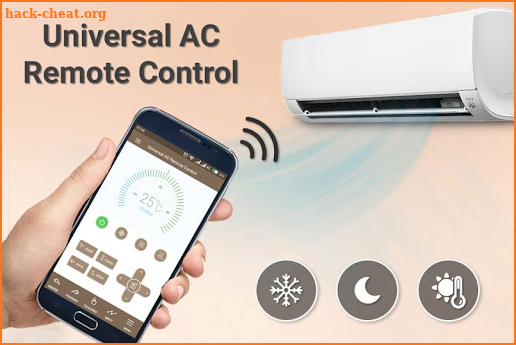 Universal AC Remote Control - Android AC Remote screenshot