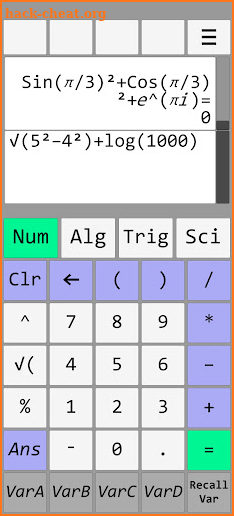 Universal Calculator screenshot