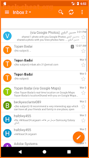 Universal Email App for Android screenshot