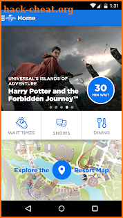 Universal Orlando® Resort App screenshot