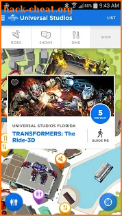 Universal Orlando® Resort App screenshot