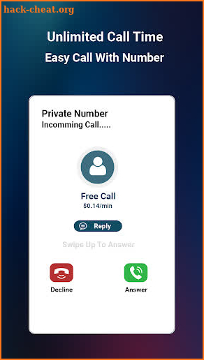 Universal Phone call screenshot