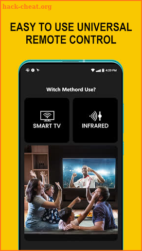Universal Remote Control for all TV, AC - FREE screenshot