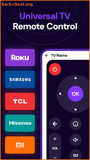 Universal Remote for all TV screenshot