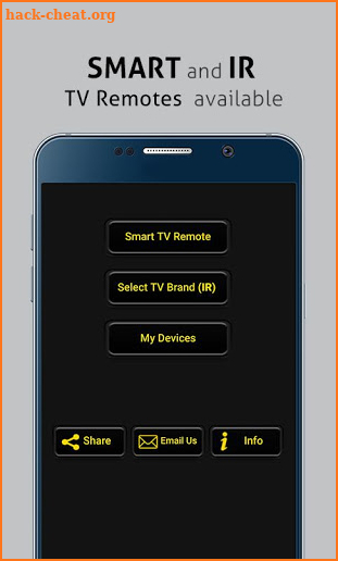 Universal Smart / IR TV Remote Control PREMIUM screenshot