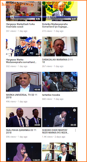 Universal Somali Live TV screenshot