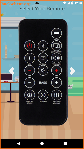 Universal Sound Bar Remote Control screenshot