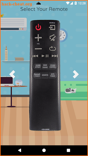 Universal Sound Bar Remote Control screenshot