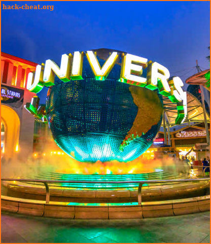 Universal Studios Singapore Park Map 2019 screenshot