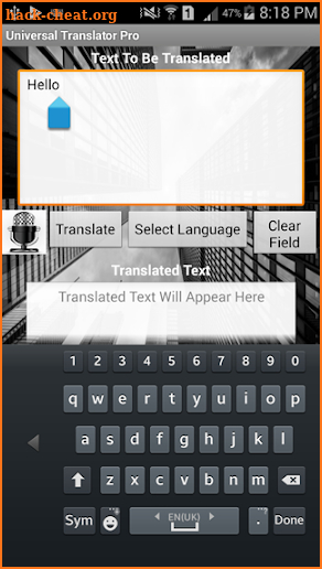 Universal Translator Pro screenshot