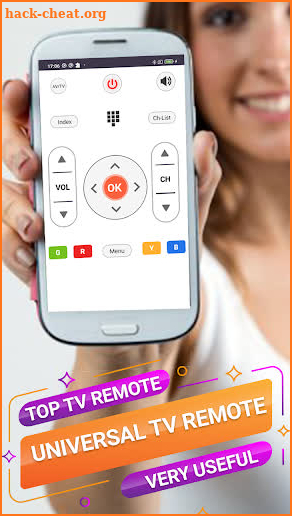 Universal TV Remote App screenshot
