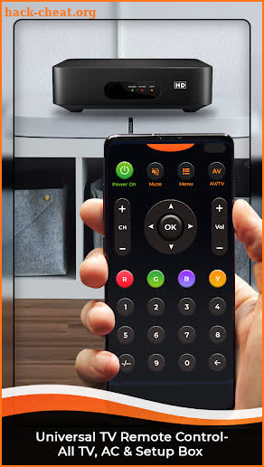 Universal TV Remote Control-All TV, AC & Setup Box screenshot