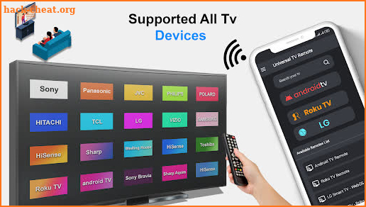 Universal TV Remote Controller screenshot