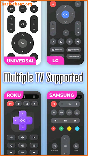 Universal TV Remote Controller screenshot