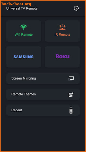 Universal Tv Remote for All Tv screenshot