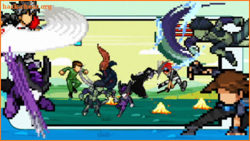 Universe Fight: Dragon Warrior versus Ninja,Pirate screenshot