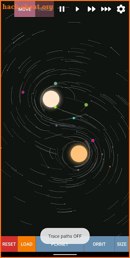 Universe Maker - Celestial Physics Simulation screenshot