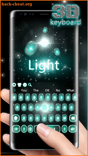 Universe Starlight 3D keyboard screenshot