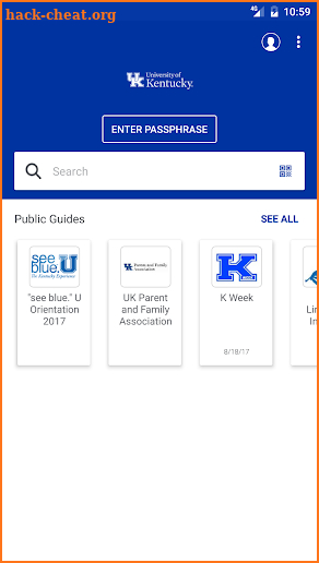 University of Kentucky Guides screenshot