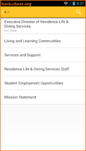 University of Wyoming Guide screenshot