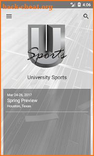 University Sports screenshot