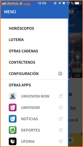 Univision Chicago screenshot