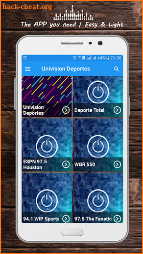 Univision Deportes En Vivo App screenshot