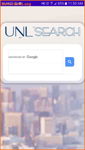 UNL Search screenshot