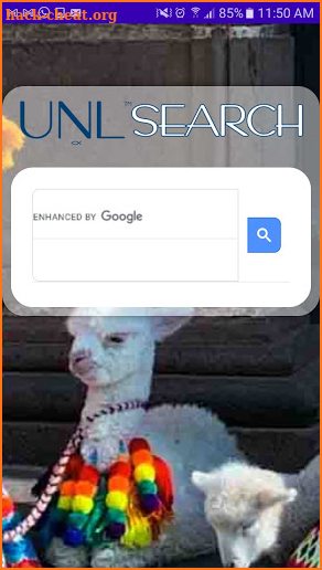 UNL Search screenshot
