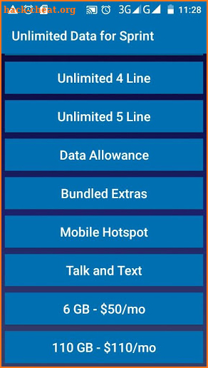 Unlimited Data for Sprint screenshot