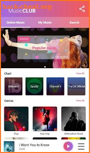 Unlimited Free Music & My Music Player - MusicClub screenshot