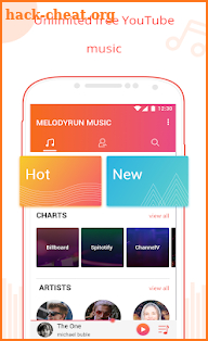 Unlimited Free Music Player – Melodyrun Music screenshot