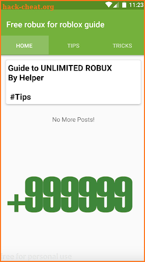 UNLIMITED FREE ROBUX PRANNKING screenshot