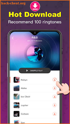 Unlimited Ringtone Downloader App & Music Ringtone screenshot