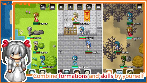 Unlimited Skills Hero - Strategy RPG screenshot