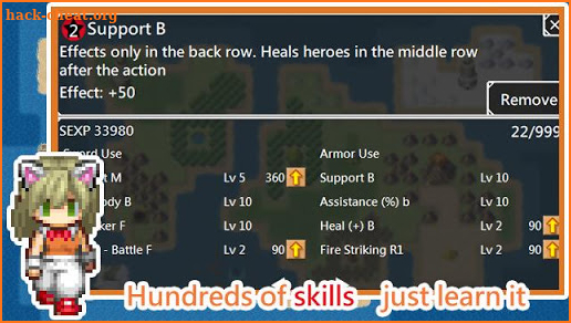 Unlimited Skills Hero - Strategy RPG screenshot