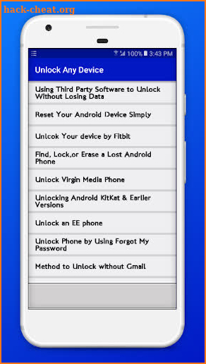 Unlock any Device Guide & Techniques screenshot
