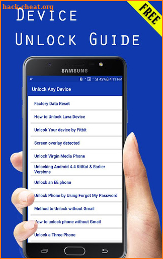 Unlock any Device Guide Free screenshot