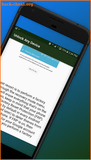 Unlock any Device Techniques Free screenshot