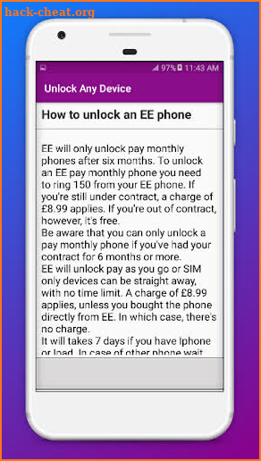 Unlock Any Phone Methods & Tricks 2020 screenshot