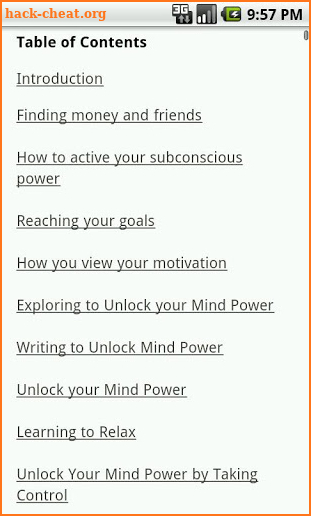 Unlock Your Mind Power screenshot