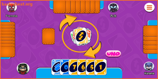 Uno Card Game - Colour Number screenshot