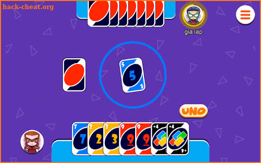 Uno Heroes Card screenshot