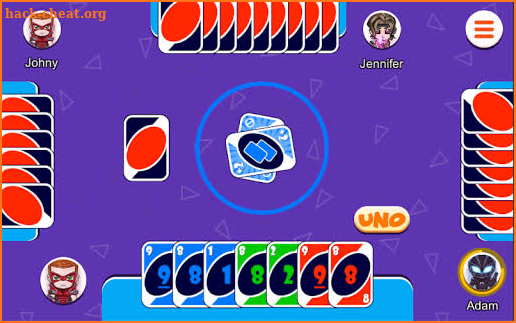 Uno Heroes Card screenshot
