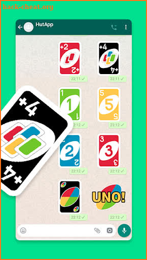 UNO Stickers for Chat WAStickerApps screenshot