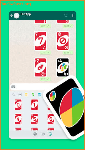 UNO Stickers for Chat WAStickerApps screenshot