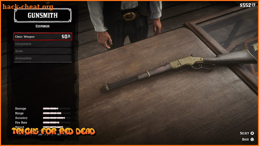 UnOffical Red Dead Redemption cheats & Game Tricks screenshot